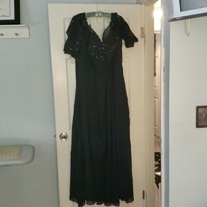 Size 24 Hebeos navy dress